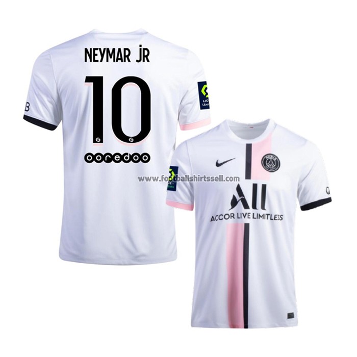 Shirt Paris Saint-Germain Player Neymar JR Away 2021-22